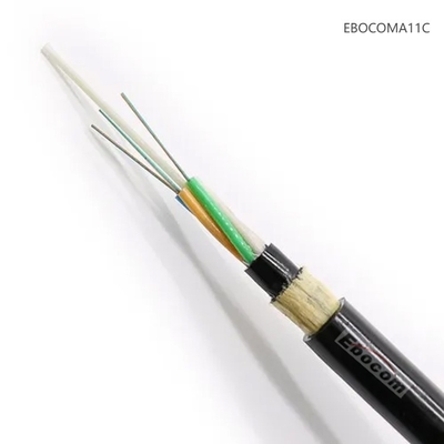 50m Stranded 16 Core ADSS Span Fiber Cable with G657/Multi Mode
