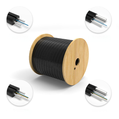 High Speed FTTH Drop Fiber Optic Cable Indoor G652D G657A1 G657A2 1 2 3 4 Core for Network
