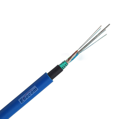 MGTSV Flame Retardant Mining Cable G652D 12 24 36 48 96 144 core Outdoor Armoured Communication