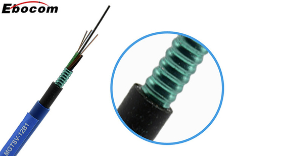 Flame Retardant Cable MGTSV SM MM 12 24 48 96 Cores for Duct Mine Mining Application