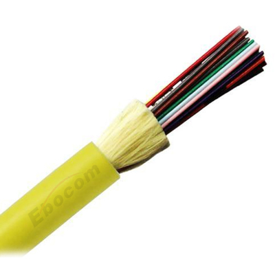 GJFJH Kabel Serat Optik Indoor Tight Buffer 2 4 12 24 Core SM MM OM1 OM2 Untuk Jaringan