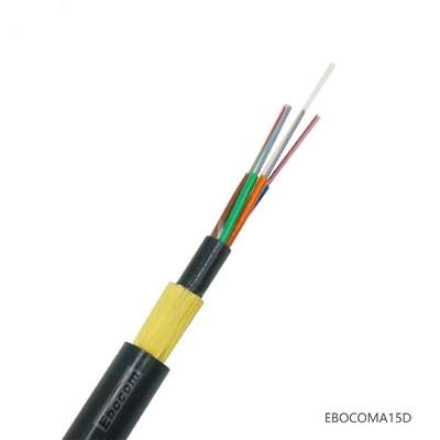 ADSS 2km 3km China Manufacturer Singlemode G652 72 core Fiber Optic Cable