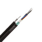 GYTC8S figura 8 red suelta multi del solo modo del tubo G652D de la autoayuda de la base del cable de fibra óptica 2-14