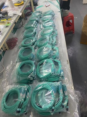 Kabel patch cord sSC/LC/ST/MPO LSZH jaket g657a1 g652d OM2 OM3 untuk kabel Ethernet