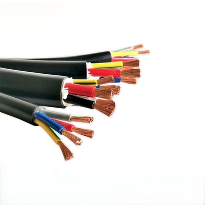 RVV Kabel Listrik Kabel Daya Kabel Kabel Multiconductor 2 3 4 5 Inti 0,75 1 1,5 2,5 4 6 MM
