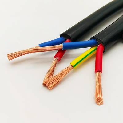 RVV Electrical Cable Flexible Cable 4mm 3 Core  PVC insulated 1.5MM*2  for equipment
