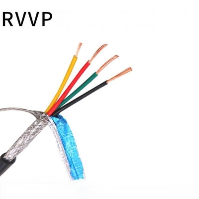 RVVP Shielded Flexible Cable Rvvp Kabel Konduktor Isolasi untuk Internet Konstruksi