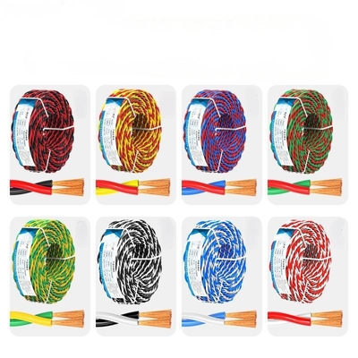 RVS Twisted Electrical Wires and Cables PVC Insulated 5*1.5mm*2 Conductor for Networking