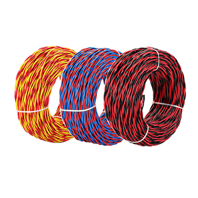 RVS Kabel dan Kabel Listrik yang Diputar PVC Terisolasi 5*1,5mm*2 Konduktor untuk Jaringan
