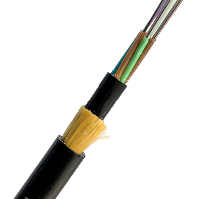 Kabel Serat Optik yang Mendukung Sendiri 24 Inti Span1000m Untuk Infrastruktur Jaringan