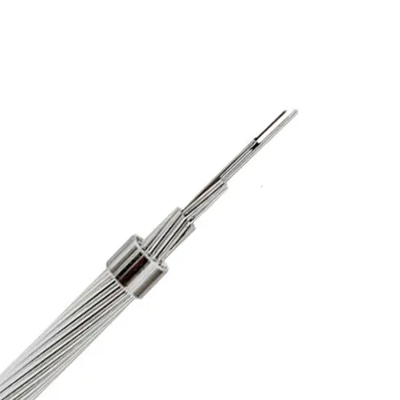 OPGW Ground Wire Fiber Optical Cable 24 Core Hilos Centrol Loose Tube Untuk Komunikasi Menara Udara 220KV
