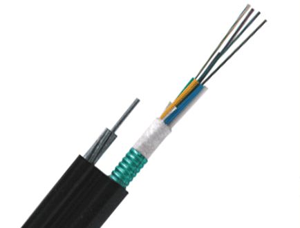 Kabel Fiber Optik Self-Supporting 48 Inti GYTC8S untuk Instalasi Jaringan Luar Ruangan Udara