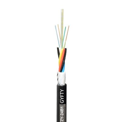 4~144 Core GYFTZY Flame-Retardant Non-Metallic Fiber Optic Kabel