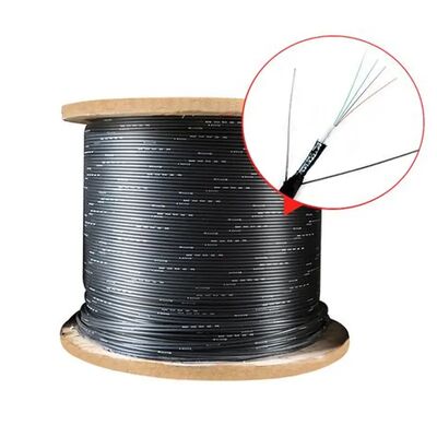 GYXTW 8 Core G652D Outdoor Fiber Optic Cable Dengan Pusat Tabung Lolos