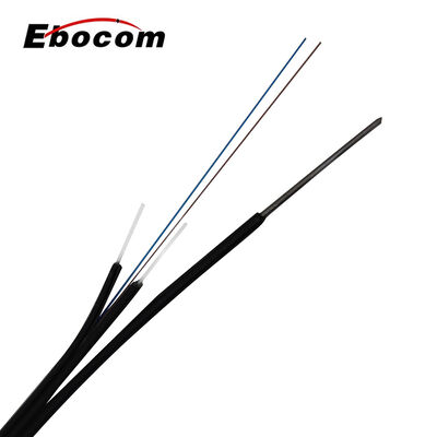Outdoor No Metal GJYXFCH 4Core G652D G657A1 G657A2 Drop Cable For Ftth Communication